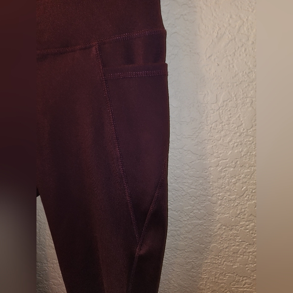 LUCY Nylon Stretch Lightweight Drawstring Wide Leg Outdoor Capri Pants womens S - Picture 3 of 6